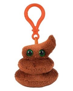 Poop plush key chain