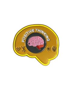 Positive Thinking medal close-up