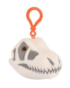 T. rex skull key chain angle