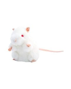 White Lab Mouse doll