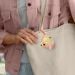 Autism key chain on tote