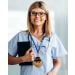 Caffeine key chain with nurse