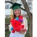 Deluxe Heart with graduate