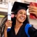 Graduation Brain key chain diploma