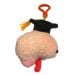 Graduation Brain plush key chain