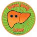 Liver vinyl sticker