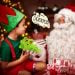Santa and kid elf with Fart plush