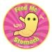 Stomach vinyl sticker
