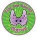 Thyroid vinyl sticker