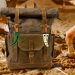 T. rex tooth and Velociraptor claw kc backpack