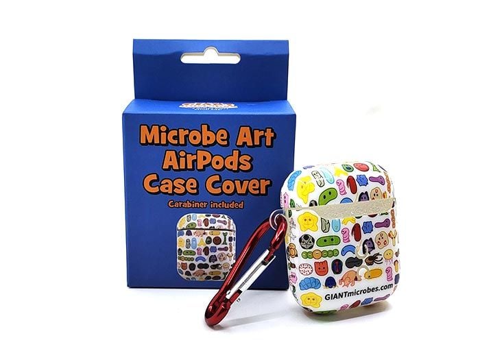 Microbes AirPods case cover