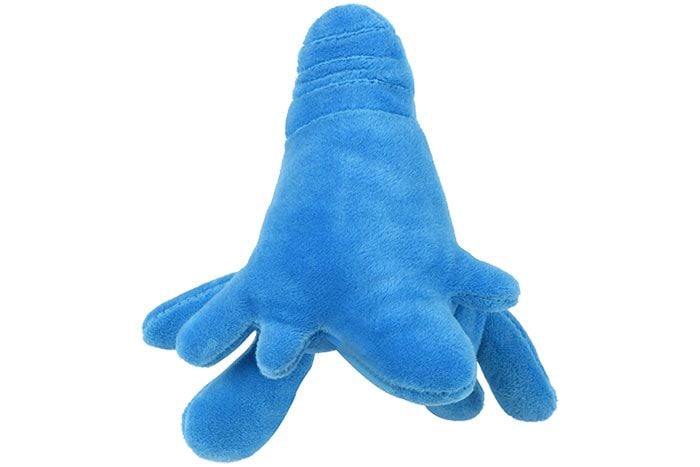 Amoeba plush back