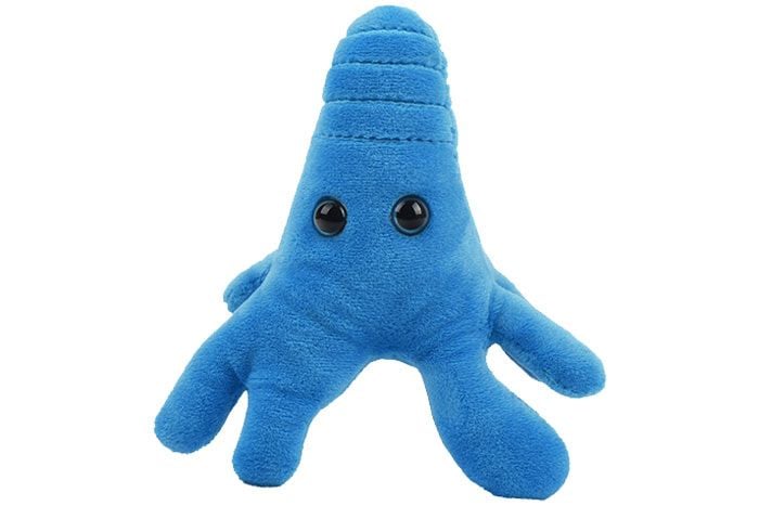 Amoeba plush front