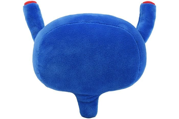 Bladder plush back