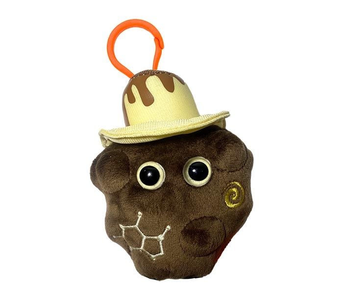 Chocolate key chain plush