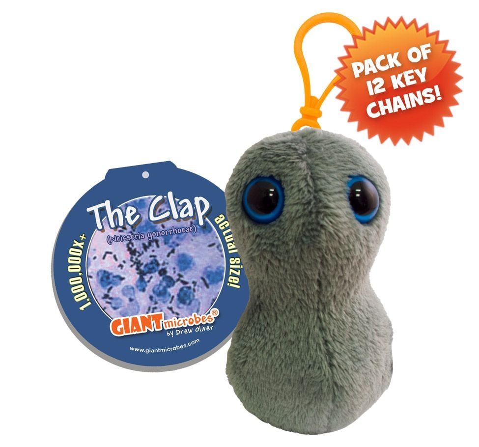 GIANT MICROBES Clap Plush