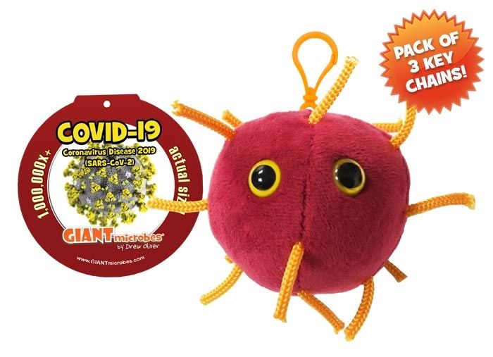 Coronavirus key chain pack