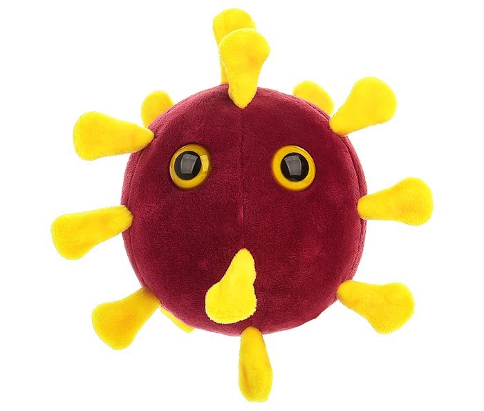 COVID plush front