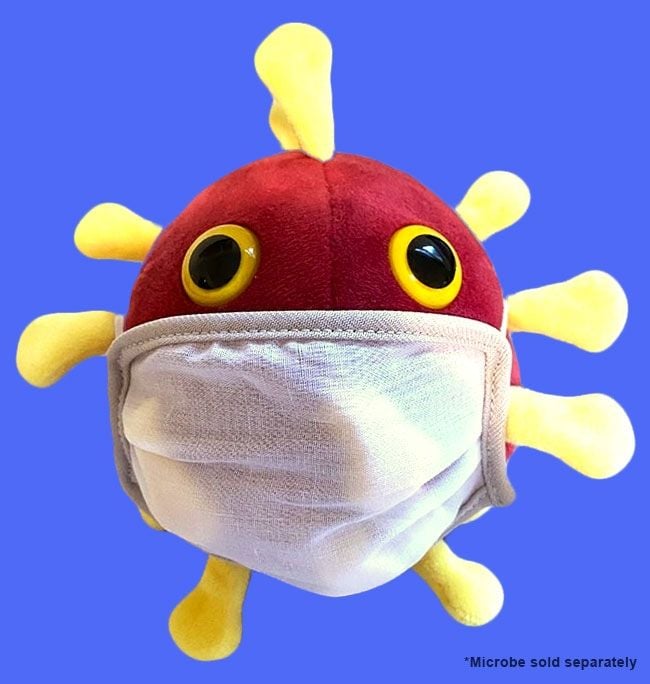 COVID microbe mask