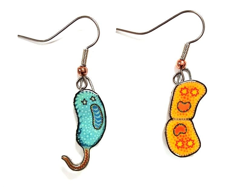 Extremophiles earrings close