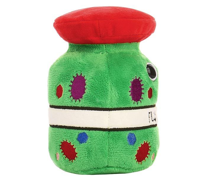 Flu Vaccine plush back