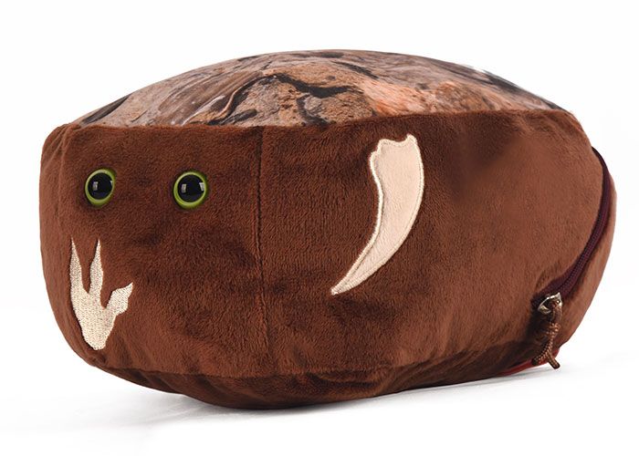 T. rex fossil dig plush angle 2