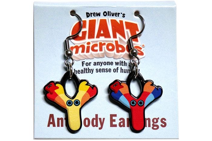 Antibody earrings packaging
