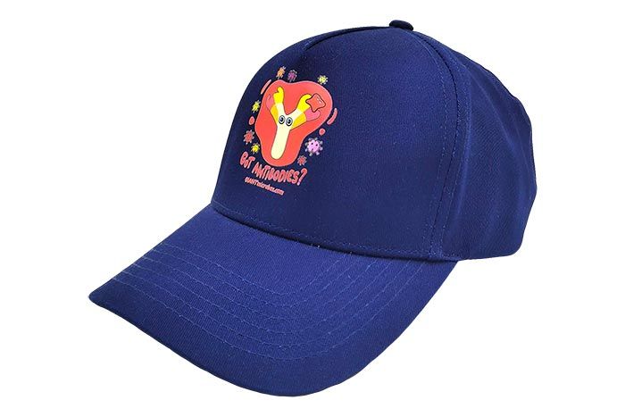 Got Antibodies? hat dark blue side
