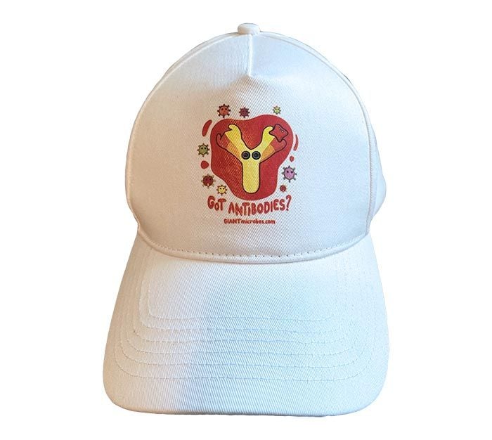 Got Antibodies hat white front