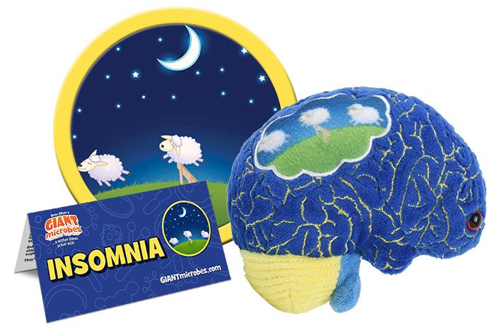 Insomnia plush cluster