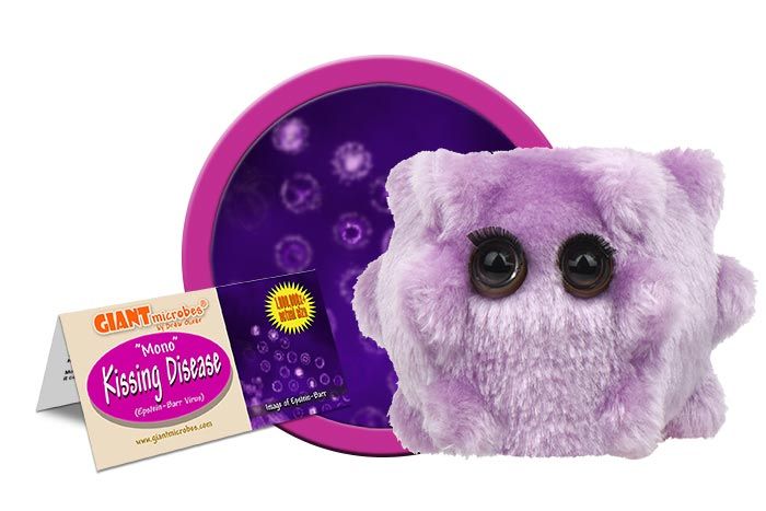 Peluche microbe du bactériophage T4