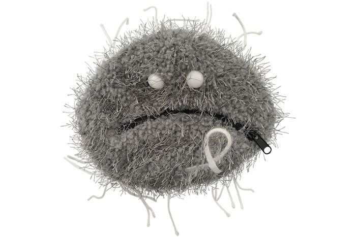 Lung Cancer plush doll