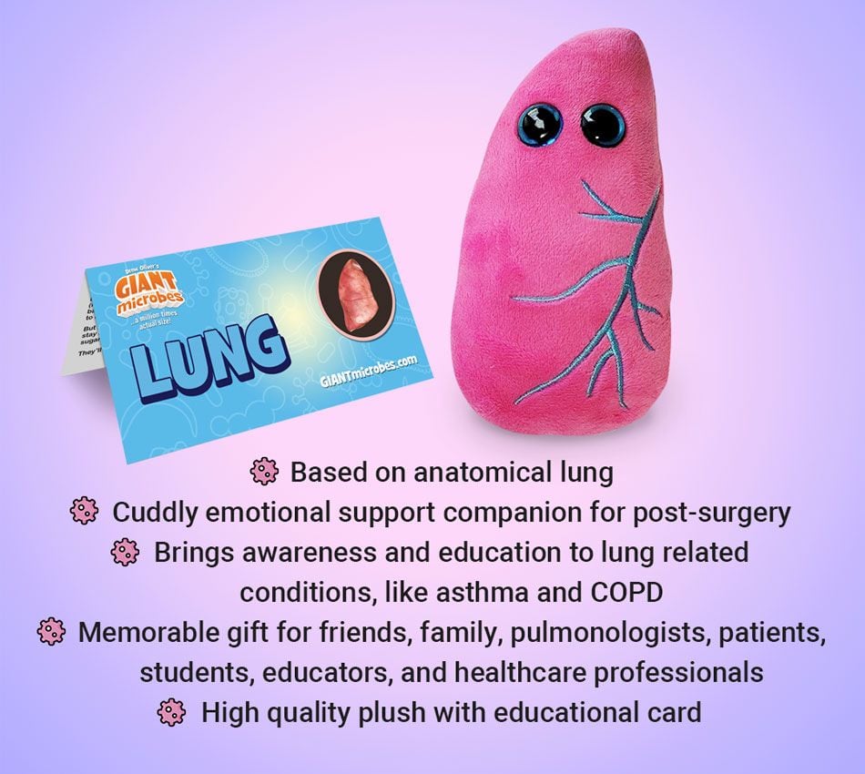 Lung plush bullet points