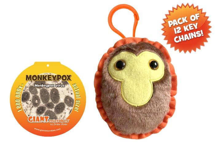 Monkeypox key chain pack