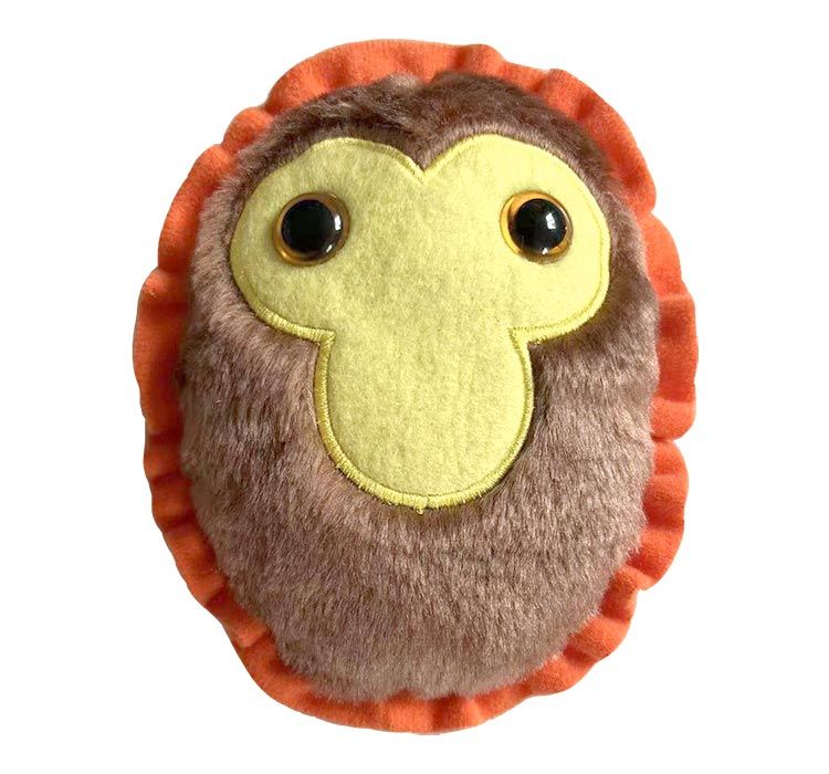 Monkeypox plush doll