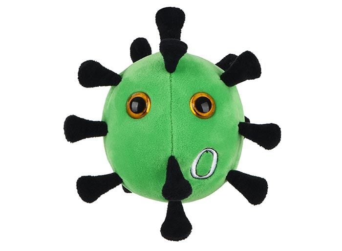 Omicron plush front