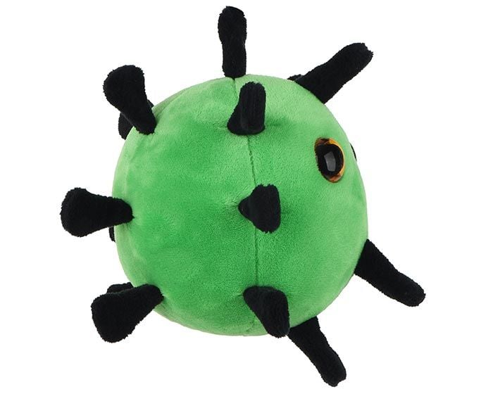 Omicron plush side