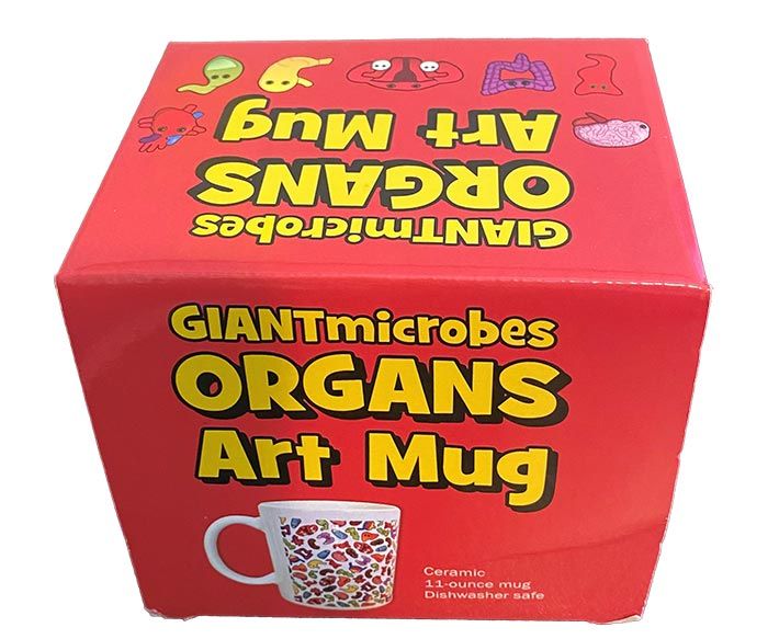 Organs mug box back