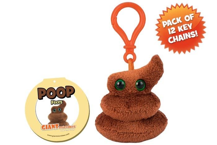 Poop key chain pack