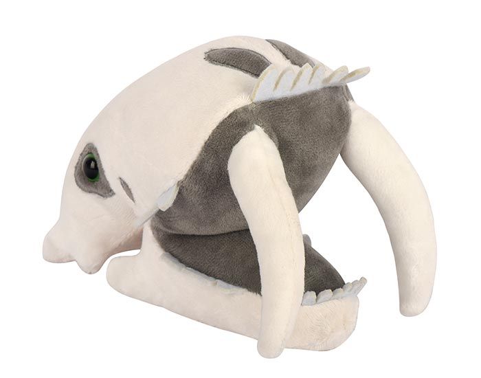 Smilodon skull plush angle