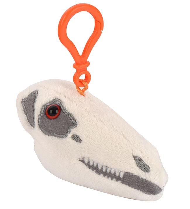 Stegosaurus key chain angle