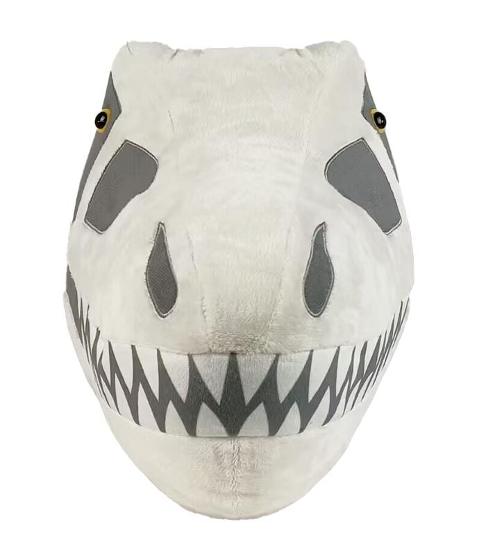 T. rex gigantic plush front