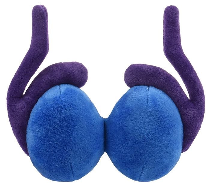 Testicles plush back