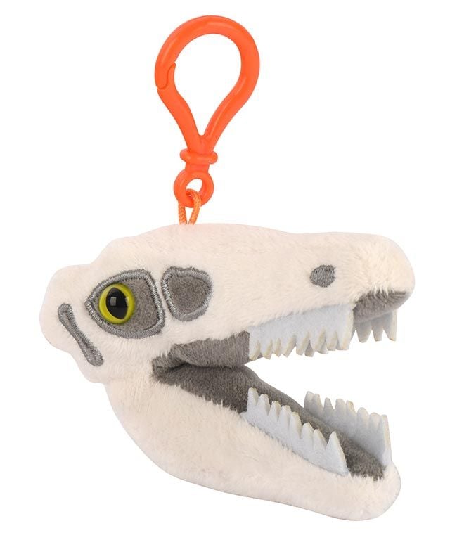 Velociraptor key chain angle