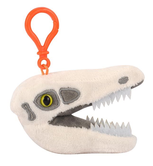 Velociraptor key chain side