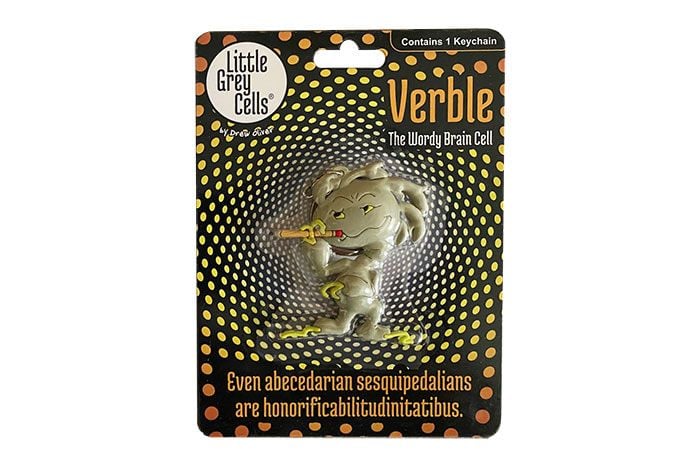 Verble key chain packaging