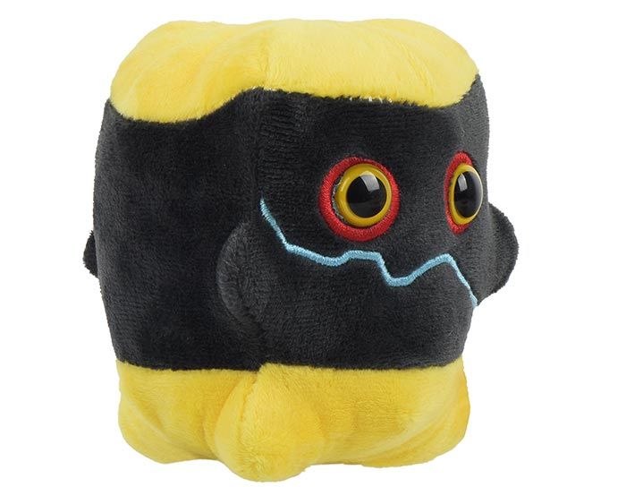 Yellow Fever plush angle