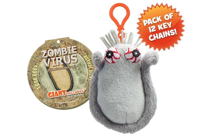 Zombie Virus key chain 12