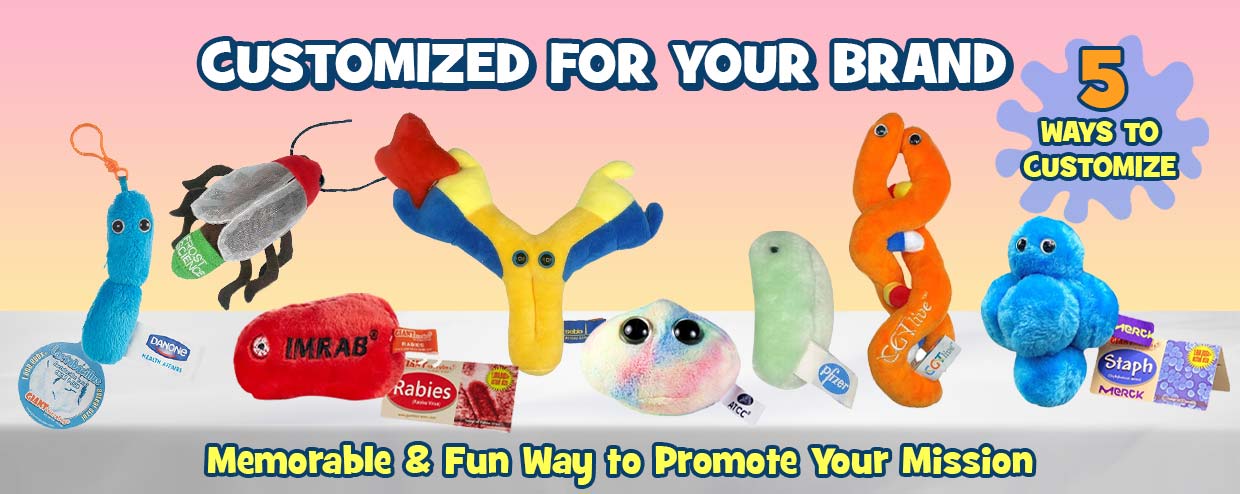 GIANTmicrobes Customized For Your Brand