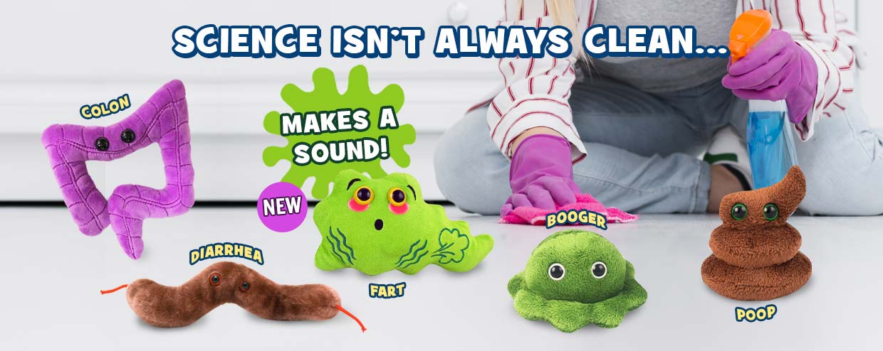 New Fart plushie makes sounds when squeezed!